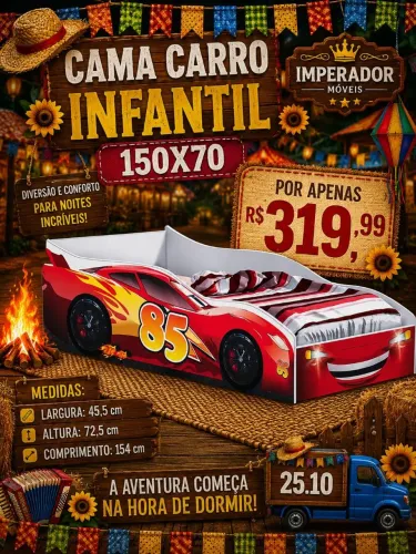 Cama carro