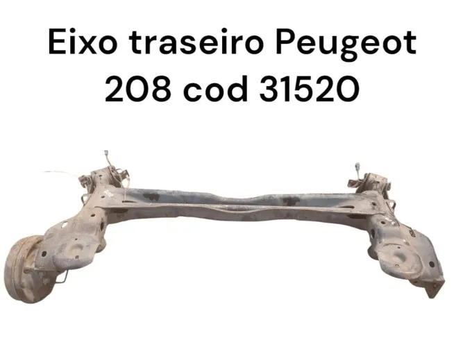 Eixo traseiro Peugeot 208