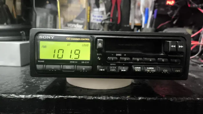 Rádio toca fitas Sony XR_C117