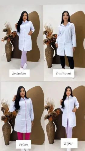 Jalecos profissionais