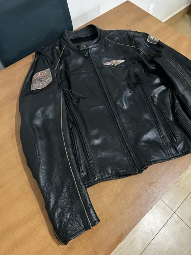 Jaqueta Couro Harley Davison 110 Anos