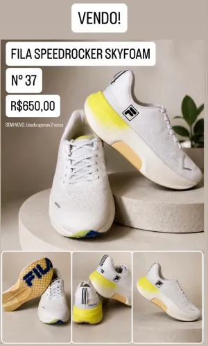 TÊNIS FILA SPEEDROCKER SKYFOAM