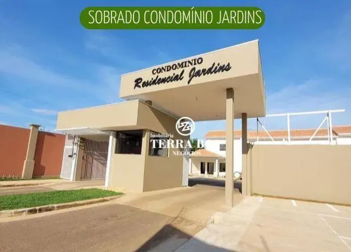 Sobrado Condomínio Jardins - 03 suites