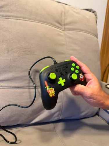 Controle Pro PowerA Nintendo Switch Zelda | Original | Com Fio