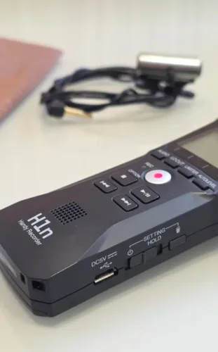 gravador de áudio digital