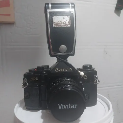 Canon A-1 analógica