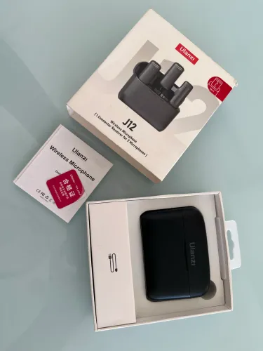 Microfone Sem Fio Ulanzi J12 ( Tipo-c)