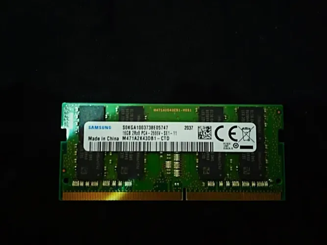 Memoria RAM SAMSUNG 16GB DDR4 , 2666MHz SODIMM ORIGINAL PREMIUM