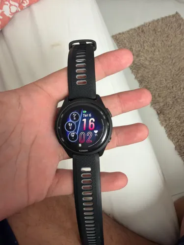 relógio garmin forerunner 265 music preto