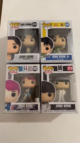 Lote ORIGINAL Funko Pop BTS - Jungkook Proof DNA Seven Toy Story - Acompanha proteção