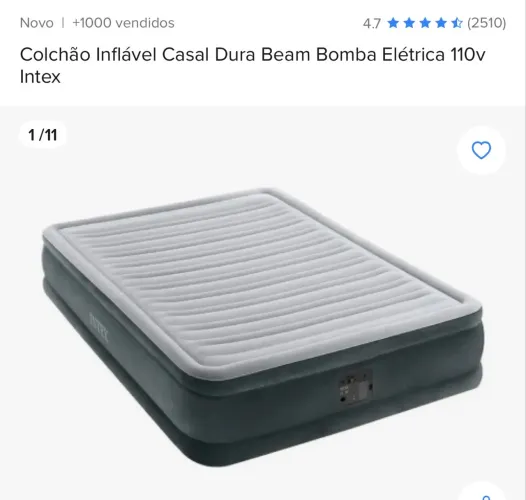 Colchão inflável 