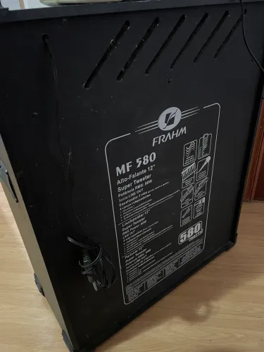 Amplificador/Caixa de som Frahm MF580