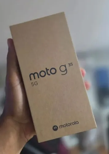Celular Moto G35 5G 256G de memória Oportunidade