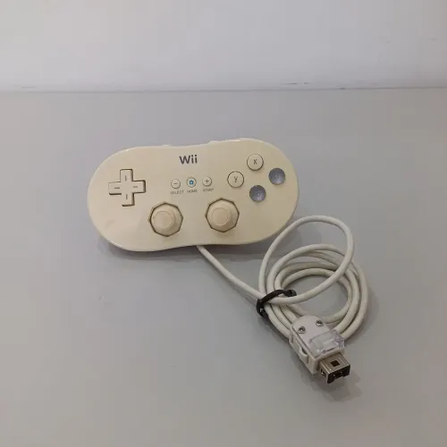 Vendo Controle Nintendo Wii Clássico Branco Semi novo 