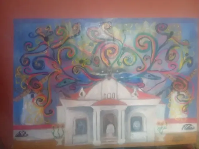 Quadro do antigo Sanatório Meduna