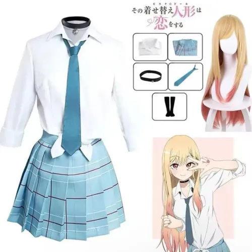 Fantasia completa Kitagawa Marin Cosplay - NOVO (Nunca Usado)