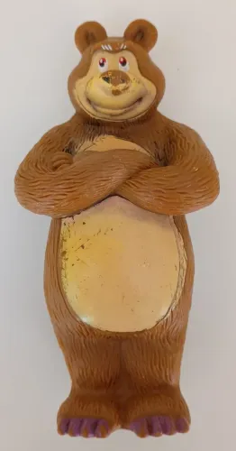Boneco - Urso - Marsha e o Urso (Possui Marcas na Pintura)