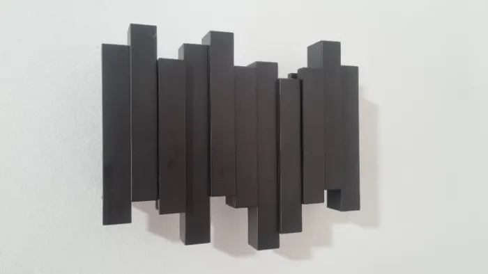 Cabideiro de Parede Sticks Formato Piano ou Palito