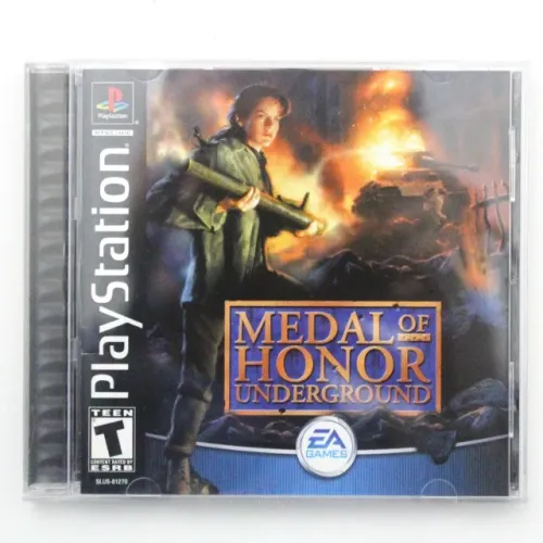 VENDIDO - Medal of Honor Underground para PlayStation original em perfeito esTADO