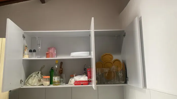 Armário de cozinha pia