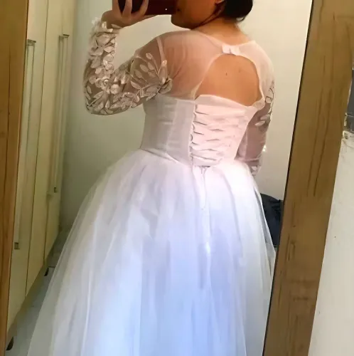 Vestidos noiva novos, plus size 48 ao 50. R$399