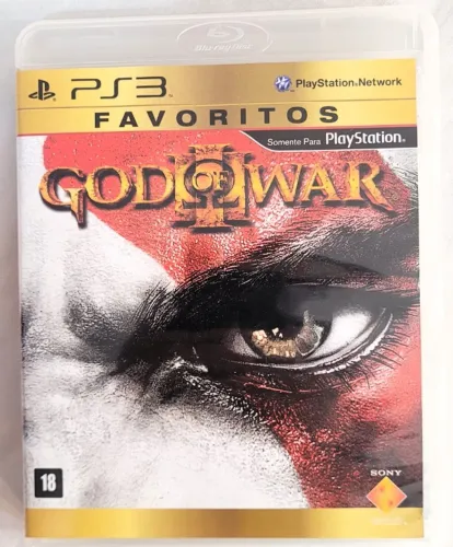 God of War 3 Favoritos, em ótimo estado.