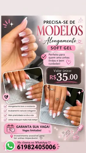 Alongamento de unhas