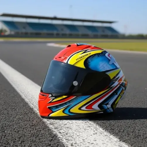 Capacete De Alta Performance Modelo Shoei Daijiro Moto GP - Moto - Kart - Kart Indoor