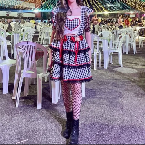 Vestido de quadrilha festa junina