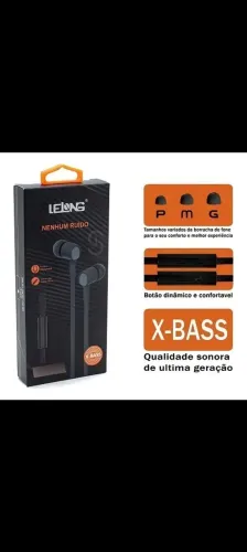 Fone de ouvido lelong 