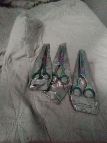 KIT TESOURA DE BARBEIRO NOVAS