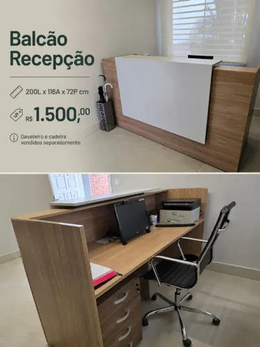 Balcão Recepção