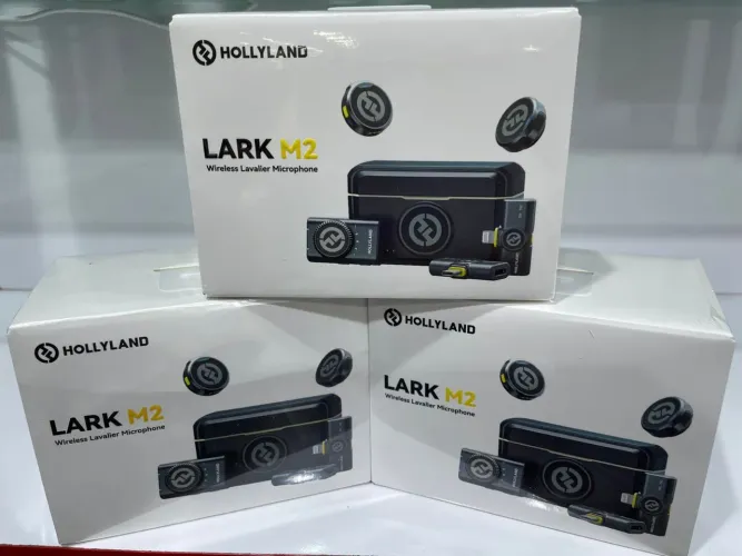 Microfones Hollyland - Produtos Novos LACRADO COM NF