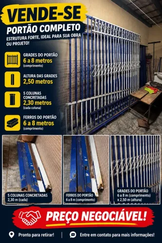Vendo portão completo