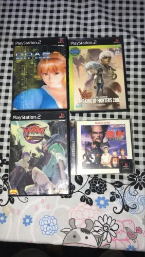 Lote de jogos de ps2