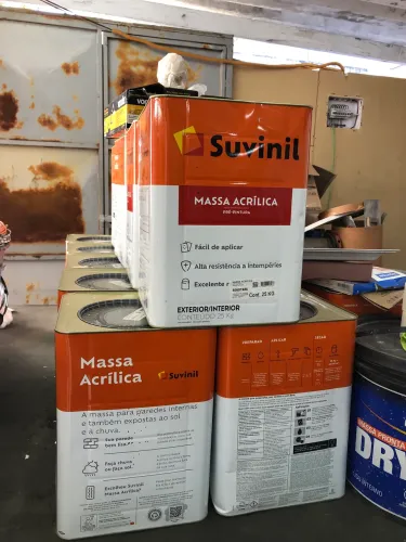 Massa corrida acrílica suvinil 25kg