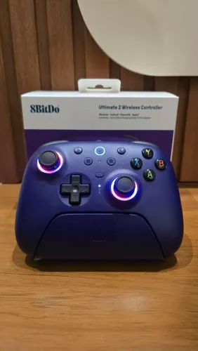 Controle 8BitDo Ultimate 2 - NOVO