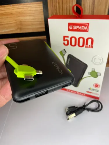  Carregador Portátil Power Bank Tipo-C & Lighting & Micro V8 - BTE-03E E?spada an6 