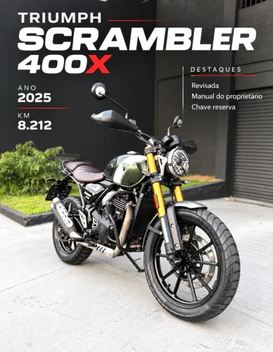 Triumph Scrambler 400x 2025