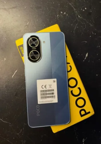 Telefone Lançamento novo Lacrado - 4G - Poco C71 Azul