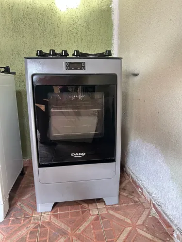 Fogão 4 bocas dako mesa de vidro elétrico