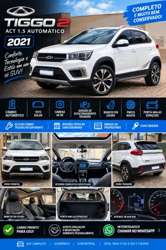 Chery Tiggo 2 ACT 1.5 16V Flex Aut.5p 2021