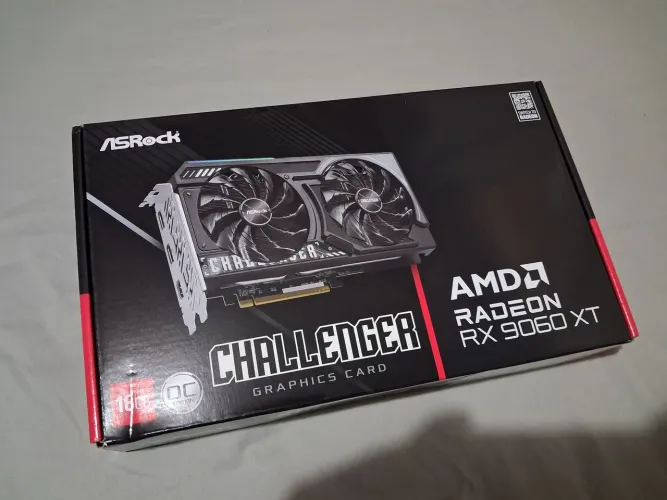 Placa de video RX 9060 XT 16GB (Produto novo)