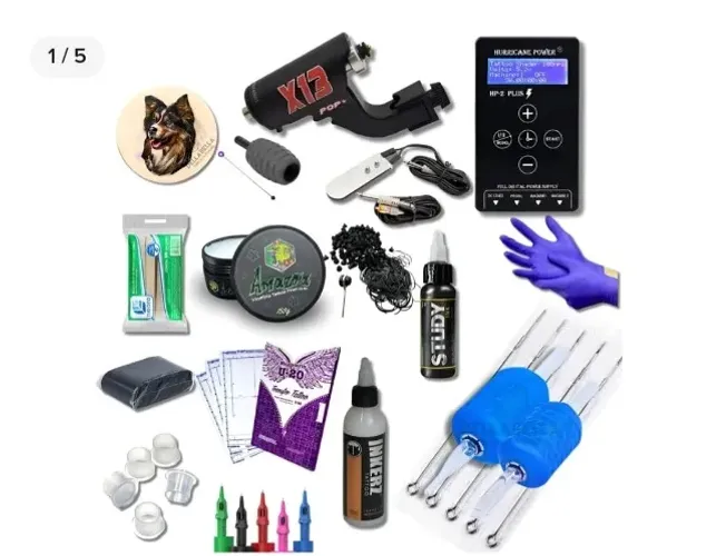Kit de tatuagem novo
