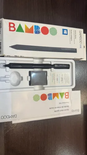 Caneta Digital Wacom Bamboo Ink Smart Stylus Windows Ink Original + Caixa
