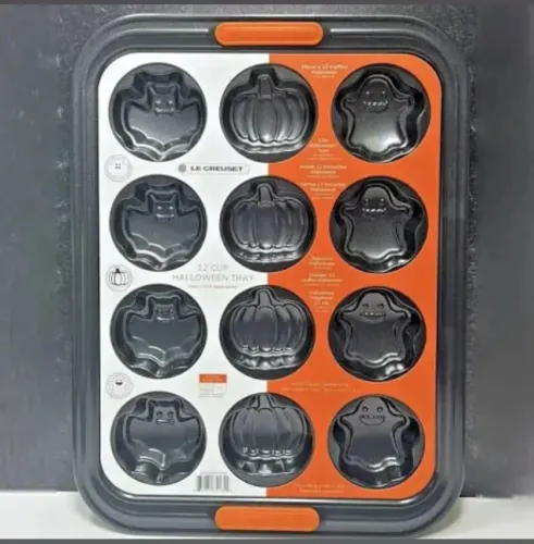 Le Creuset forma cupcake Halloween