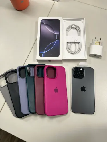 iPhone 16 Pro Max com 100% de bateria!!!!