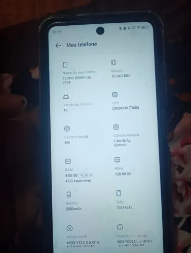 Celular Tecnos Spark Go, Tem Conversa No Valor 