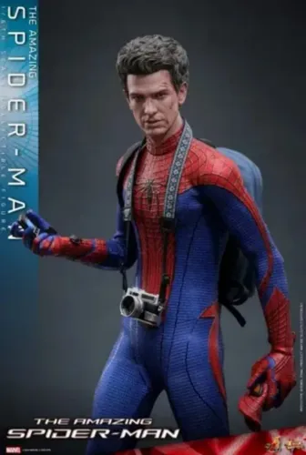Hot toys Amazing Spiderman 2.0 deluxe edição especial câmera base antena homem aranha