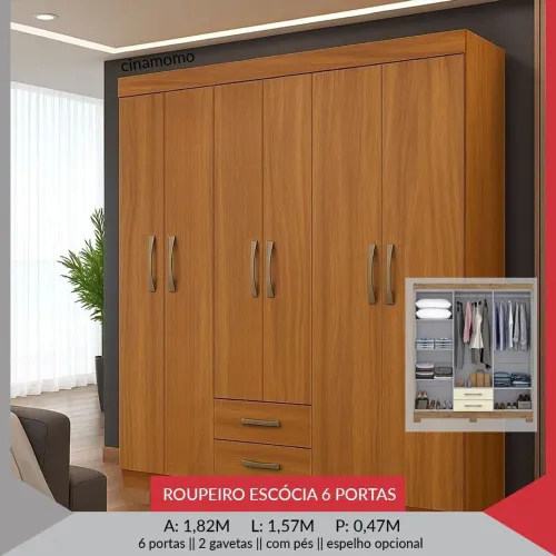 Guarda roupa casal